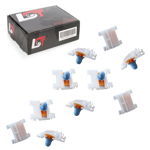 10x befestigung clips klammer - 10x,
