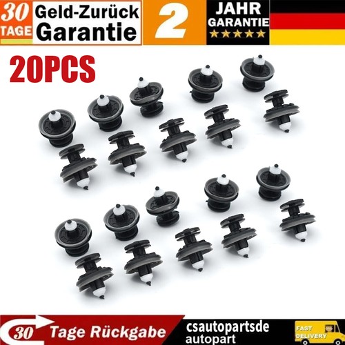 20x door panel fixing clips - 20x,